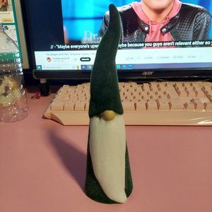 NEW Handmade Gnome Sculpture